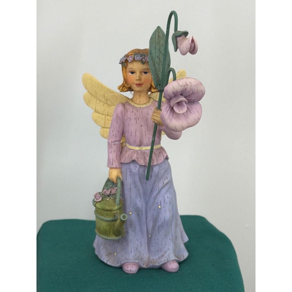 Demdaco Wildflower Angels Sweet Peas for Fond Farewell Kathy Killip Figurine Vtg